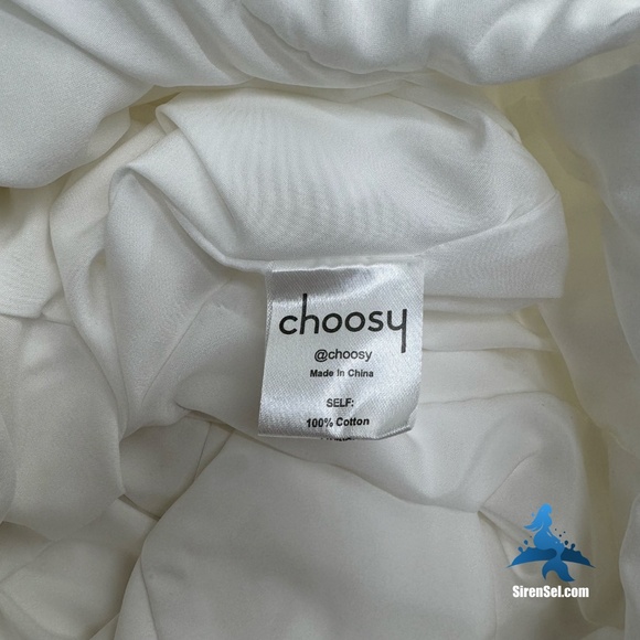 1156 NWT Choosy Riviera Romper – Size S – White - Picture 13 of 16